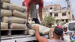Precio solidario: costo de los sacos de cemento en las jornadas a cielo abierto