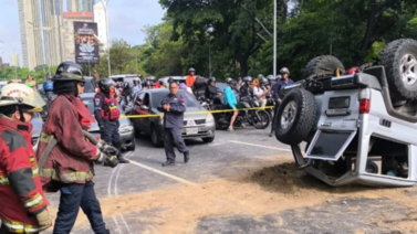 Accidente en la autopista Gran Cacique Guaicaipuro este 1 de junio: seis lesionados y un fallecido tras colisión múltiple
