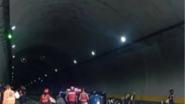 Reportan volcamiento de vehículo en el túnel La Planicie este 1 de junio: registran tres lesionados