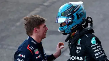 "Traeré pañuelos la próxima vez": la irónica respuesta de Verstappen tras la sanción por chocar a Russell en España "Traeré pañuelos la próxima vez": la irónica respuesta de Verstappen tras la sanción por chocar a Russell en España