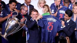 Celebración en el Elíseo: Emmanuel Macron recibe al PSG tras su histórica consagración en la Champions