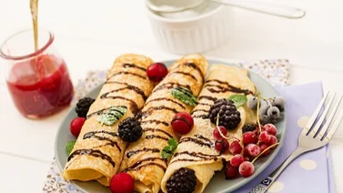 Más allá de lo convencional: crepes integrales para un desayuno irresistible 