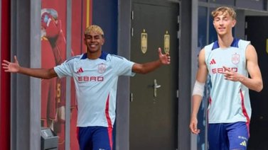 "Culés perdedores": la broma de Dean Huijsen a Gavi y Lamine Yamal
