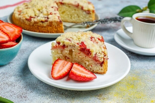 ¡Adiós horno! Elabora un bizcocho de fresa con cinco ingredientes