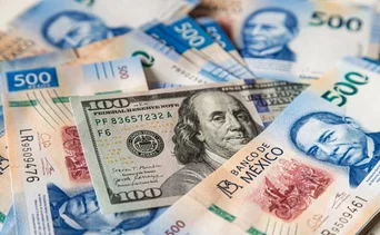 Así se cotiza el peso mexicano frente al dólar este 6 de junio