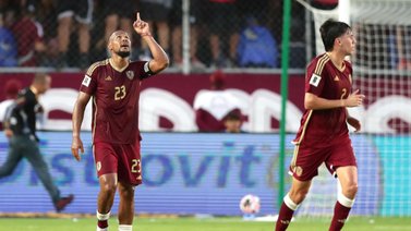 Medio Tiempo: La Vinotinto domina 2-0 a Bolivia con Salomón Rondón intratable de cara al arco 