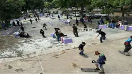 Reabren skate park en Los Símbolos: cuenta con baños nuevos y pistas pavimentadas