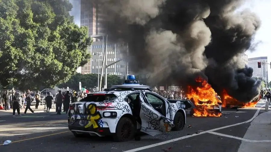 protestas ice los ángeles california inmigrantes estados unidos redadas