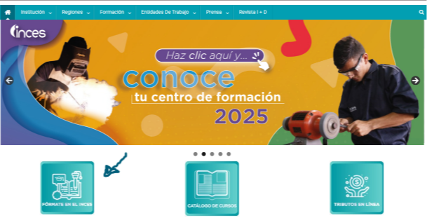 Inscripciones en programas gratuitos del INCES: paso a paso para registrarse online
