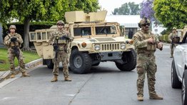 Protestas en Los Ángeles: Trump autoriza sumar otros 2.000 soldados de la Guardia Nacional