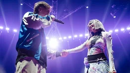 María Becerra reaparece en escena con Paulo Londra tras emergencia médica: Es un placer cantar 