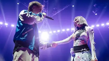 María Becerra reaparece en escena con Paulo Londra tras emergencia médica: Es un placer cantar María Becerra reaparece en escena con Paulo Londra tras emergencia médica: Es un placer cantar