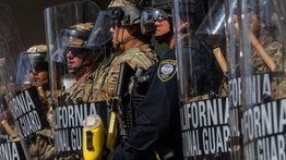 guardia nacional protestas ice trump california demanda