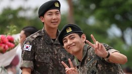 RM y V completan su servicio militar y encienden el entusiasmo por el regreso de BTS