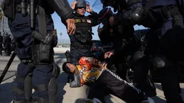 Protestas y detenidos LA