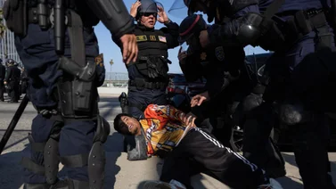 Protestas y detenidos LA