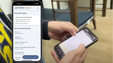 Shelter Ready: cómo funciona la aplicación que conecta a personas sin hogar con refugios en California
