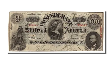 billetes billete 1863 estados unidos