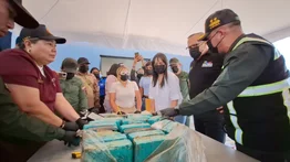 Superintendencia Nacional Antidrogas: incineran 1.502 kilogramos de cocaína