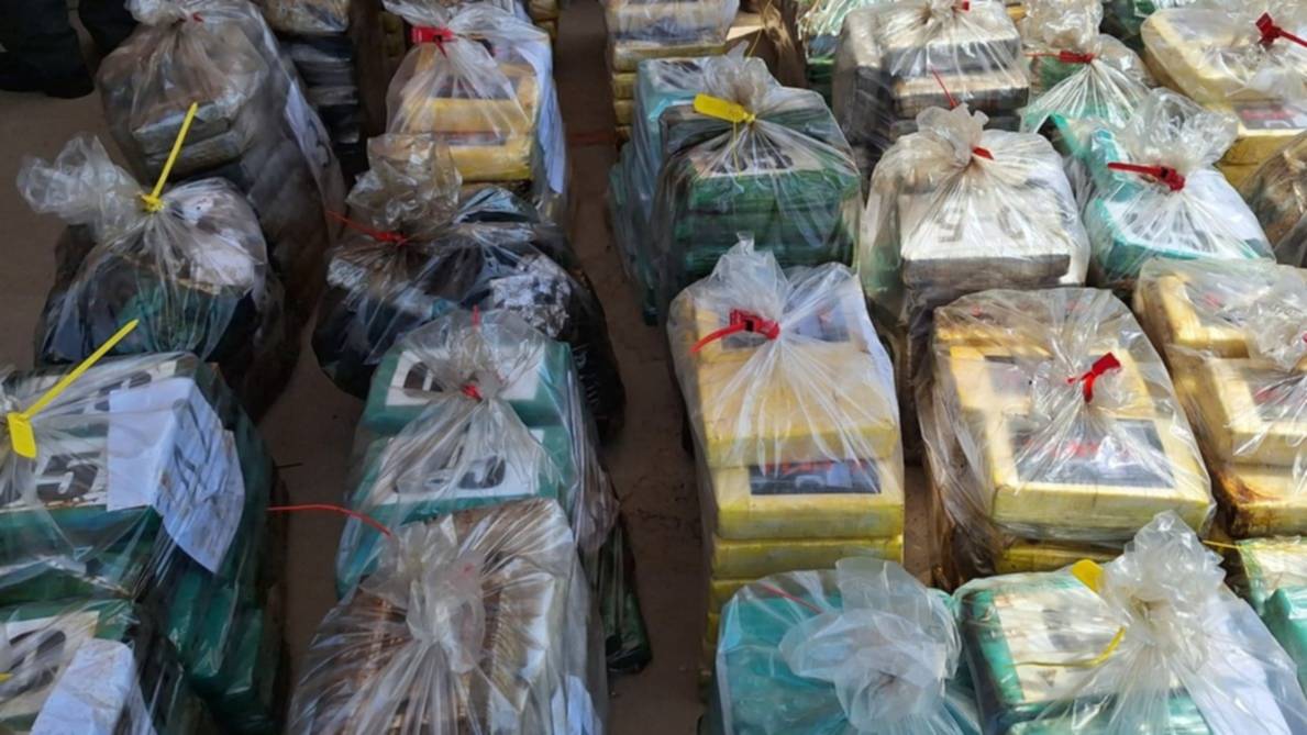 Superintendencia Nacional Antidrogas: incineran 1.502 kilogramos de cocaína
