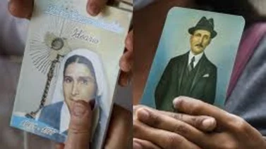 Revelan los afiches oficiales de José Gregorio Hernández y la madre Carmen Rendiles: futuros santos de Venezuela 