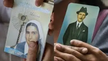 Revelan los afiches oficiales de José Gregorio Hernández y la madre Carmen Rendiles: futuros santos de Venezuela  Revelan los afiches oficiales de José Gregorio Hernández y la madre Carmen Rendiles: futuros santos de Venezuela