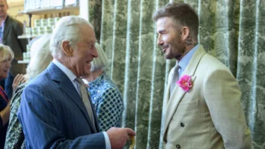 David Beckham recibe el titulo de 'Caballero' por el rey Carlos III: "Nunca imaginé que recibiría este honor"