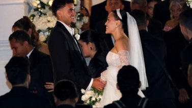 Boda de Luis Díaz y Geraldine Ponce: glamour y estrellas de fútbol en Barranquilla