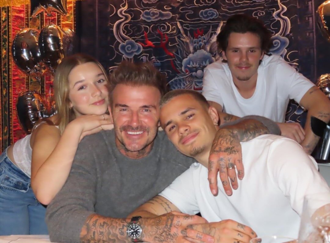 En imágenes: Victoria Beckham revela fotos inéditas de David Beckham por el Día del Padre