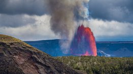 Cayó de un acantilado porque quería ver mejor la erupción del volcán Kilauea Hawái 