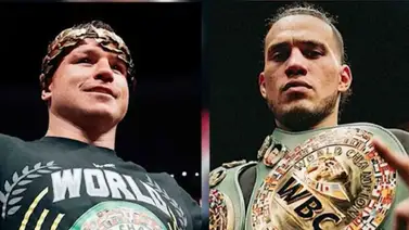 "Todos en su equipo están usando esteroides": David Benavidez acusa a Canelo Álvarez "Todos en su equipo están usando esteroides": David Benavidez acusa a Canelo Álvarez