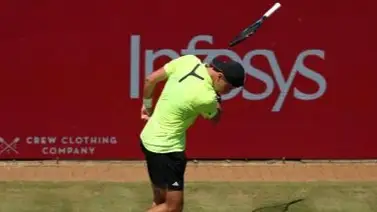 Gesto polémico en ATP 500: tenista pierde los estribos y así reacciona el público Gesto polémico en ATP 500: tenista pierde los estribos y así reacciona el público