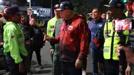 Patrullaje nocturno: Diosdado Cabello supervisa puntos de control en Caracas