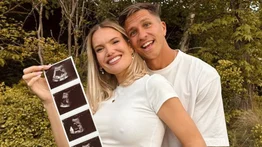 Crece la familia Simeone: Gianluca Simeone y Eva Bargiela presentan a su bebé