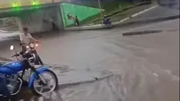 En video: fuertes lluvias causan anegaciones en Valencia este 21 de junio