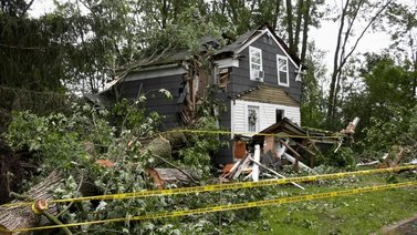 Dos hermanitas murieron en Nueva York aplastadas por un árbol: su madre devastada pidió ayuda en vano