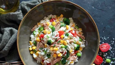 Una proteína y un grano: la combinación perfecta para un plato fresco