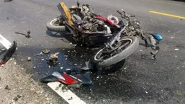 Estudiantes de la UNES mueren en accidente de tránsito: su moto impactó de frente contra otro vehículo
