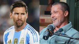 "Messi tardó en brillar": Brad Pitt causa revuelo con declaraciones sobre el astro argentino