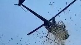 Lanzan miles de dólares desde un helicóptero en Detroit: fue el último deseo de un respetado miembro de la comunidad