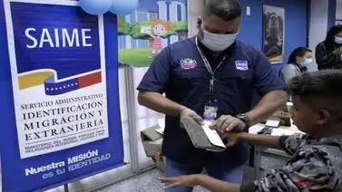 Saime: esta es la agenda semanal de cedulación para niños y adolescentes Saime: esta es la agenda semanal de cedulación para niños y adolescentes