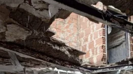 Colapsa el techo de una vivienda en Caracas: quedó en situación de riesgo