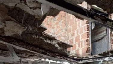 Colapsa el techo de una vivienda en Caracas: quedó en situación de riesgo