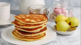 Receta de panquecas de quinoa: son sanas y quedan super suaves con pocos ingredientes
