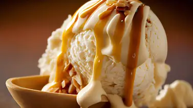 Helado de dulce de leche casero, cremoso y sin máquina: postre irresistible Helado de dulce de leche casero, cremoso y sin máquina: postre irresistible
