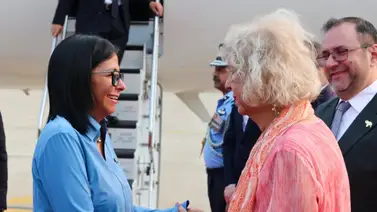 Delcy Rodríguez llega a la India: abordará temas de cooperación entre ambos países Delcy Rodríguez llega a la India: abordará temas de cooperación entre ambos países