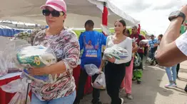 Mercado a cielo abierto en Miranda el 7 de junio: costo de las bolsas de comida con 12 productos