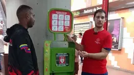 Estación Petare ya cuenta con un desfibrilador: así enseñaron a los usuarios a salvar vidas en el Metro