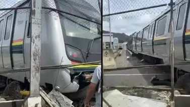 Metro de Caracas emite comunicado tras descarrilamiento en Propatria Metro de Caracas emite comunicado tras descarrilamiento en Propatria