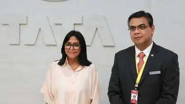 Delcy Rodríguez evalúa planes de transporte y energía con la empresa Tata: así van los proyectos en India Delcy Rodríguez evalúa planes de transporte y energía con la empresa Tata: así van los proyectos en India